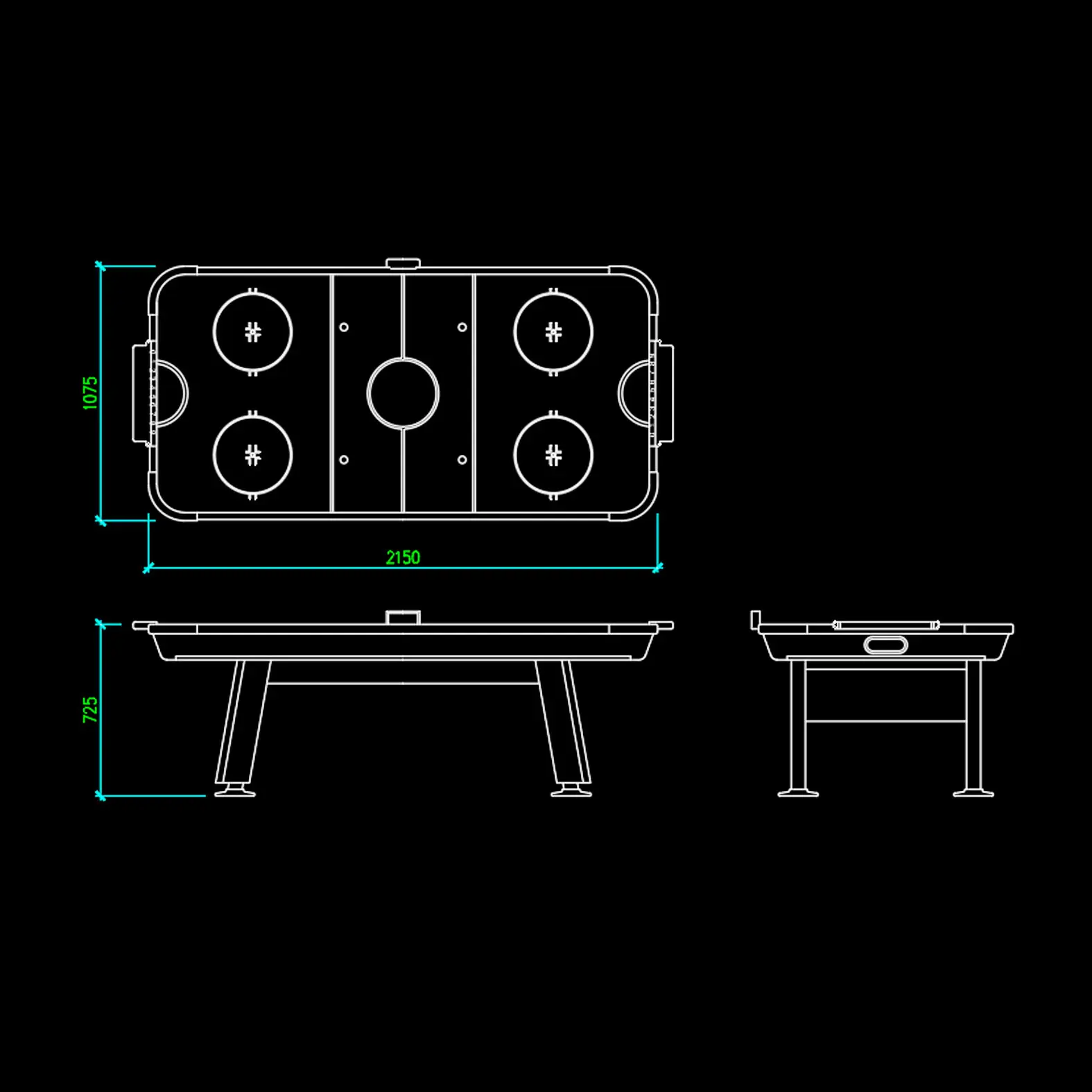Medidas de una Mesa de Hockey de Aire: Guía Completa - Cuánto espacio necesitas para una mesa de air hockey hockey de mesa medidas - Cuánto espacio necesitas para una mesa de air hockey