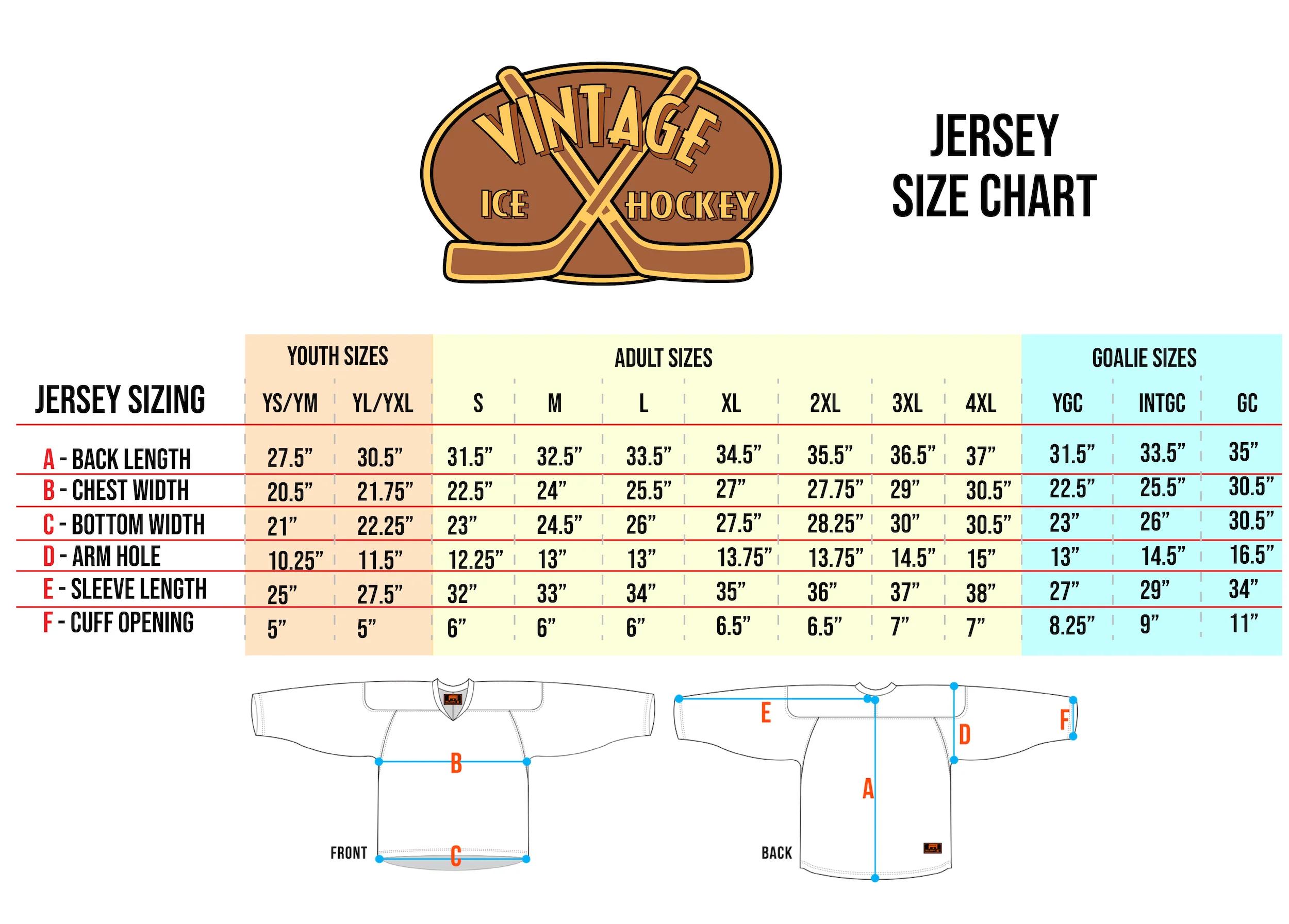 what size hockey jersey am i - How do you know what size hockey jersey you are